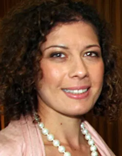 headshot of Farnaz Ghadaki