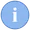 blue information icon